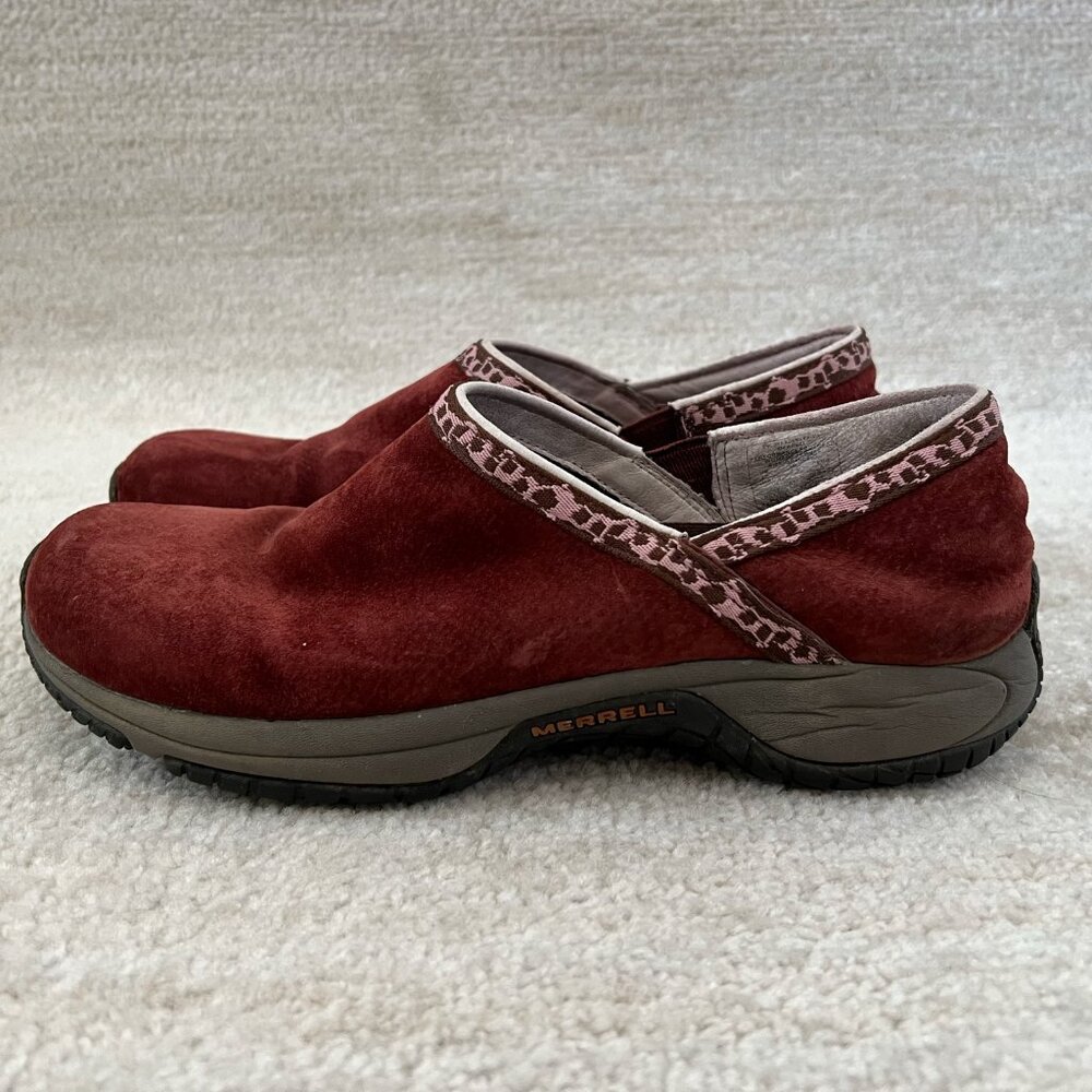 Merrell Encore Adams Raisin Clogs Shoes 10